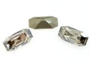 Swarovski 4595, Elongated Imperial, silver shade, 8x4mm - x2