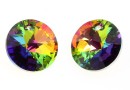 Swarovski, rivoli pendant, vitrail medium, 12mm - x2