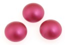 Swarovski, cabochon perla cristal, mulberry pink, 6mm - x2