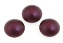 Swarovski, crystal pearl cabochon, elderberry, 6mm - x2