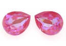 Swarovski, fancy picatura, Lotus Pink DeLite, 14x10mm - x1