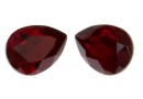 Swarovski, fancy picatura, siam, 4x2.9mm - x4