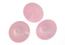 Swarovski, rivoli, powder rose, 8mm - x2