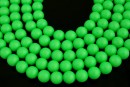 Perle Swarovski, neon green, 14mm - x2