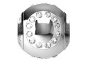 Swarovski, becharmed, litera O cu cristale, 12mm - x1