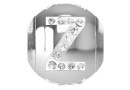 Swarovski, becharmed, letter Z with crystals, 12mm - x1