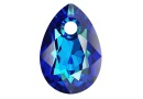 Swarovski, pandantiv picatura, bermuda blue, 9mm - x2