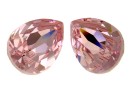 Swarovski, fancy picatura, rosaline, 18x13mm - x1