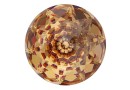 Swarovski dome, fancy chaton, light col. topaz, 10mm - x1