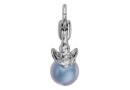 Swarovski, breloc Uni Unicorn, iridescent light blue - crystal,  22mm - x1