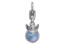 Swarovski, Uni Unicorn key ring, iridescent light blue, 22mm - x1