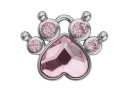 Swarovski, pandantiv Polly Paw, light rose,  10.5mm - x1