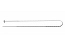 Earring findings with 3mm headpin, chain, 925 silver, 130mm - x1pair