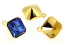 Baza pandantiv placat cu aur pt Swarovski 4499 de 10mm - x1