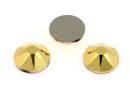 Swarovski, cabochon SS34, aurum, 7mm - x4