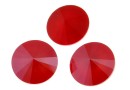 Swarovski, rivoli, royal red, 8mm - x2