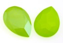 Swarovski, rivoli cabochon, lime, 30x20mm - x1