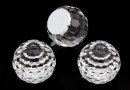 Swarovski, cabochon, comet argent light, 8mm - x1