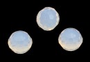 Swarovski, cabochon, white opal, 4mm - x2