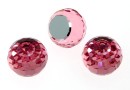 Swarovski, cabochon, light rose comet argent, 6mm - x1