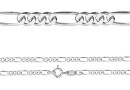 Chain 925 silver, 45cm - x1