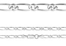 Chain 925 silver, 45cm - x1