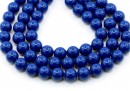 Preciosa pearl, navy blue, 4mm - x100