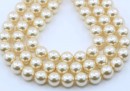 Preciosa pearl, cream, 8mm - x50