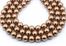 Preciosa pearl, bronze, 8mm - x50