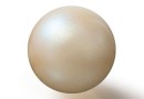 Perle Preciosa, pearlescent yellow, 10mm - x20