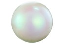 Perle Preciosa, pearlescent white, 6mm - x100