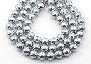 Preciosa pearl, light grey, 12mm - x10