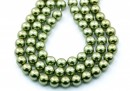 Preciosa pearl, light green, 6mm - x100