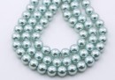 Preciosa pearl, light blue, 6mm - x100