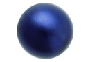 Perle Preciosa, dark blue, 6mm - x100