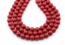 Preciosa pearl, cranberry, 12mm - x10