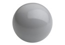 Perle Preciosa, ceramic grey, 5mm - x100