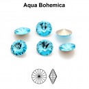 Preciosa rivoli, aqua bohemica, 8mm - x2