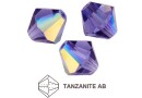 Preciosa, bicone bead, tanzanite AB, 4mm - x40