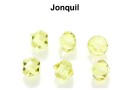 Preciosa, bicone bead, jonquil, 4mm - x40