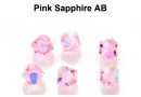 Preciosa, margele bicone, pink sapphire AB, 4mm - x40
