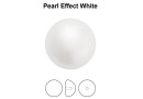 Preciosa, cabochon perla cristal, white, 16mm - x2