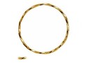 Jump rings, gold plated 925 silver, 23mm - x2