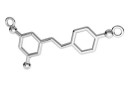 Link, resveratrol, 925 silver, 36mm - x1