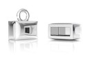 Terminatie pentru coliere si bratari, argint 925, 5.3mm - x2