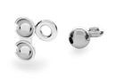 Terminatii coliere si bratari, argint 925, 6.5x6mm - x2