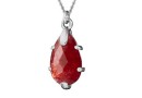 Pendant bail for 6016 16mm Swarovski pendant, 925 silver - x1