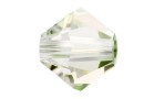Preciosa, margele bicone, crystal viridian, 4mm - x40