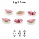 Preciosa navette, fancy chaton, light rose, 10mm - x4