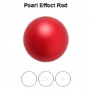 Perle Preciosa cu un orificiu, red, 8mm - x2
